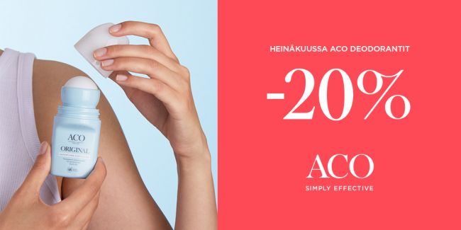 ACO Deodorantit -20%