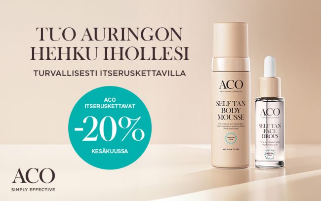 06/25 ACO Itsestäänruskettavat -20%