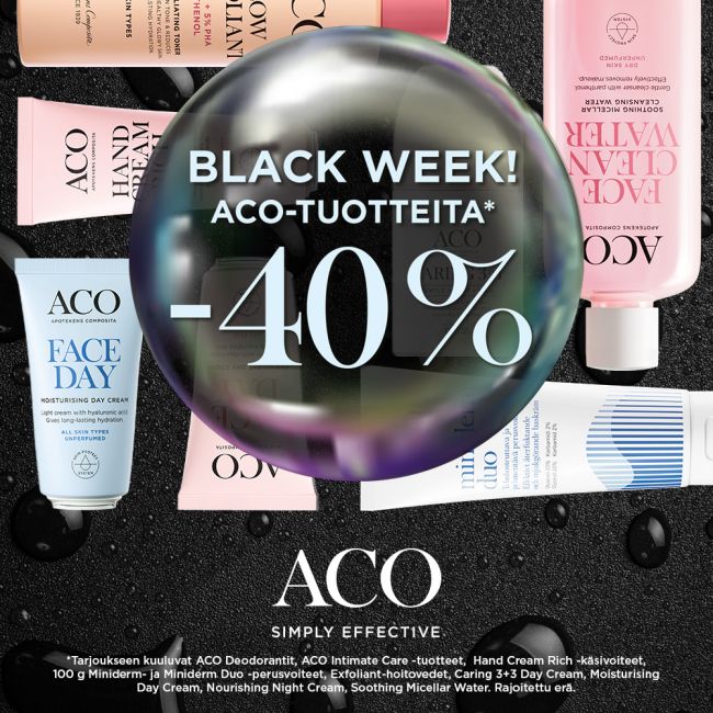 11/26 ACO Black week -40%