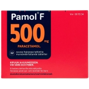 Pamol F 500 mg dispergoituva tabletti 12 läpipainopakkaus