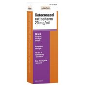 Ketoconazol ratiopharm 20 mg/ml shampoo 100 ml