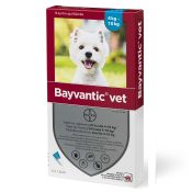 Bayvantic Vet koirille 4-10 kg paikallisvaleluliuos 4x1ml