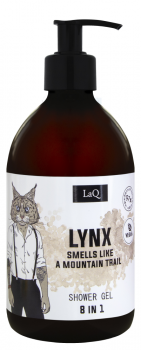 LaQ Lynx 8 in 1 suihkugeeli miehille 500 ml