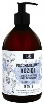 LaQ Goat 8 in 1 suihkugeeli miehille 500 ml