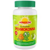 Minisun Pehmokonna Junior Omena 10 µg D-vit 120 kpl