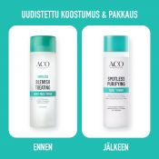 ACO Spotless Face Toner 200 ml Hajusteeton