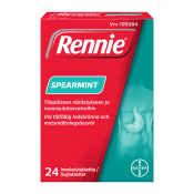 Rennie Spearmint imeskelytabletti 24 läpipainopakkaus