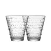 Keräilykampanjan kaupanpäällinen! 1. Iittalan Kastehelmi-juomalasit 2 kpl (30 cl, kirkas) 