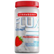 Flux Strawberry fluoritabletti 300 imeskelytablettia