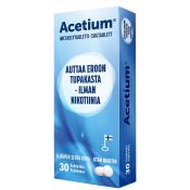 Acetium eroon tupakasta 30 imeskelytablettia