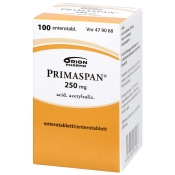 Primaspan 250 mg enterotabletti 100 tabl