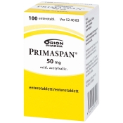 Primaspan 50 mg enterotabletti 100 tabl