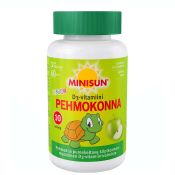 Minisun Pehmokonna Junior Omena 10 µg D-vitamiini 60kpl