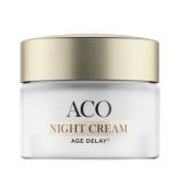 ACO FACE AGE DELAY+NIGHT CREAM  HAJUSTETTU 50 ML