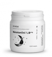 Löytö! Parasta ennen 5.8.2023 AINOA Melatoniini 1,9mg 100 kaps
