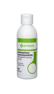 Apteekki Antiseptinen haavanpuhdiste 100 ml flip-top