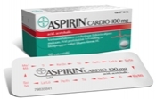 Aspirin Cardio 100 mg enterotabletti 98 läpipainopakkaus
