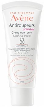 Avene Antirougeurs  Soothing cream, päivävoide kuivalle couperosa iholle SPF30 40 ml