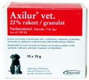 Axilur vet 22 % rakeet 10 x 10 g