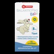 Löytö! Parasta ennen 1/2024 BalanticPro Baby+D3, 8 ml