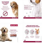 BAYVANTIC VET Koirille 10-25 kg 250 mg/1250 mg paikallisvaleluliuos 4x2,5 ml