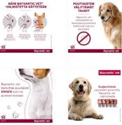 BAYVANTIC VET enintään 4 kg painaville koirille 40 mg/200 mg paikallisvaleluliuos 4x0,4 ml
