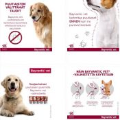 BAYVANTIC VET KOIRILLE 25-40 kg 400 mg/2000 mg paikallisvaleluliuos 4x4 ml