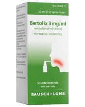 Bertolix 3 mg/ml 30 ml