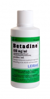 Betadine 100 mg/ml paikallisantiseptiliuos 100ml