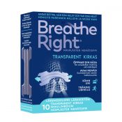 Breathe Right nenäteippi kirkas Small, 10 kpl
