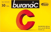 Burana-C tabletti, kalvopäällysteinen 30 läpipainopakkaus