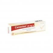 CANESTEN 20 mg/g emätinemulsiovoide (3 asetinta) 20 g
