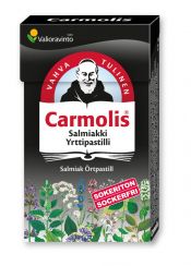 Carmolis Salmiakki Yrttipastilli 45 g