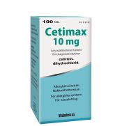 CETIMAX tabletti, kalvopäällysteinen 10 mg 100 fol