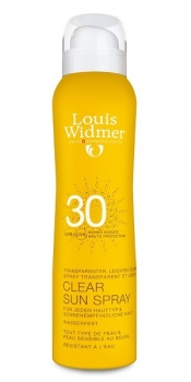 Louis Widmer clear sun spray sk30 125 ml