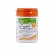 Apteekki D3-vitamiini 50 µg 100 tabl.