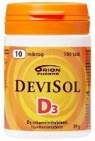 DeviSol 10 µg 100 tabl.