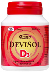 DeviSol 20 µg 200 tabl.