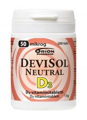 Devisol Neutral 50 µg 200 tabl.