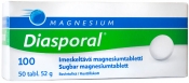 Magnesium Diasporal 100 mg 50 tabl. imeskeltävä tabletti