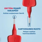 Plackers Gentle Brush S 0.5 hammasväliharja 6kpl