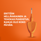 Plackers Gentle Brush XS 0.45 mm hammasväliharja 6kpl