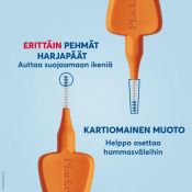 Plackers Gentle Brush XS 0.45 mm hammasväliharja 6kpl