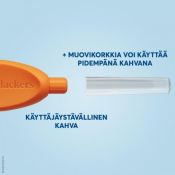 Plackers Gentle Brush XS 0.45 mm hammasväliharja 6kpl