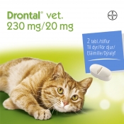 Drontal vet 230mg/20mg tabletti 2 läpipainopakkaus