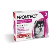 FRONTECT 405,6/3028,8 mg vet paikallisvaleluliuos (koirille 40-60 kg) 3x6 ml
