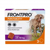 FRONTPRO 136 mg vet purutabl 3 fol