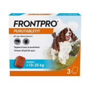 FRONTPRO 68 mg vet purutabl 3 fol