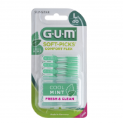 GUM Soft-Picks Comfort Flex Mint large 40 kpl