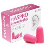 Haspro UNIVERSAL korvatulpat pinkki 10 paria